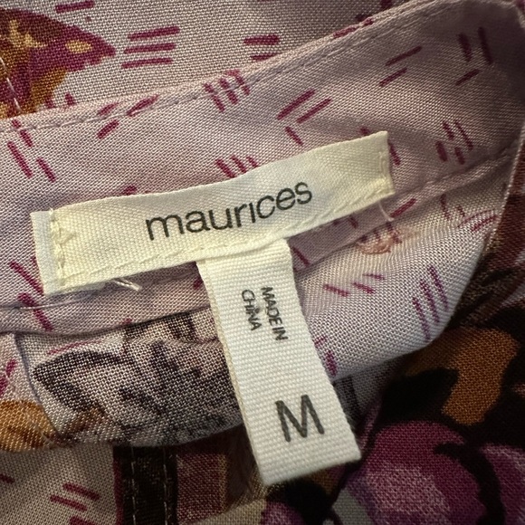 Maurices longsleeve blouse size M - Picture 9 of 10